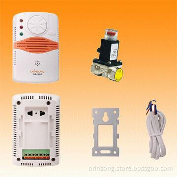Gas Detector with Shut-off Valve AC 220V